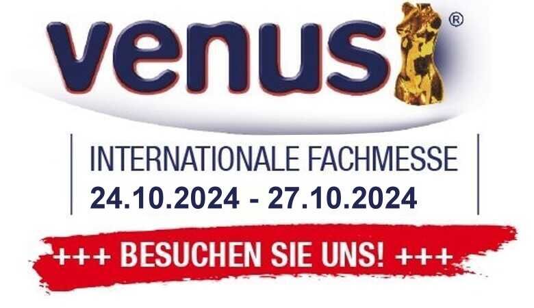 Flyer zum Erotik-Festival VENUS 2024 in Berlin