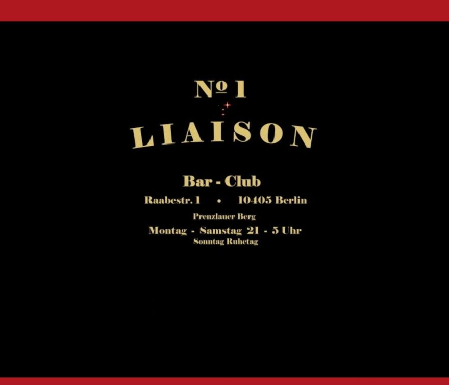 Screenshot der Webseite des ehemaligen Bordells Club Liaison