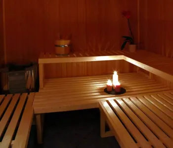 Innenansicht einer Berliner Sauna