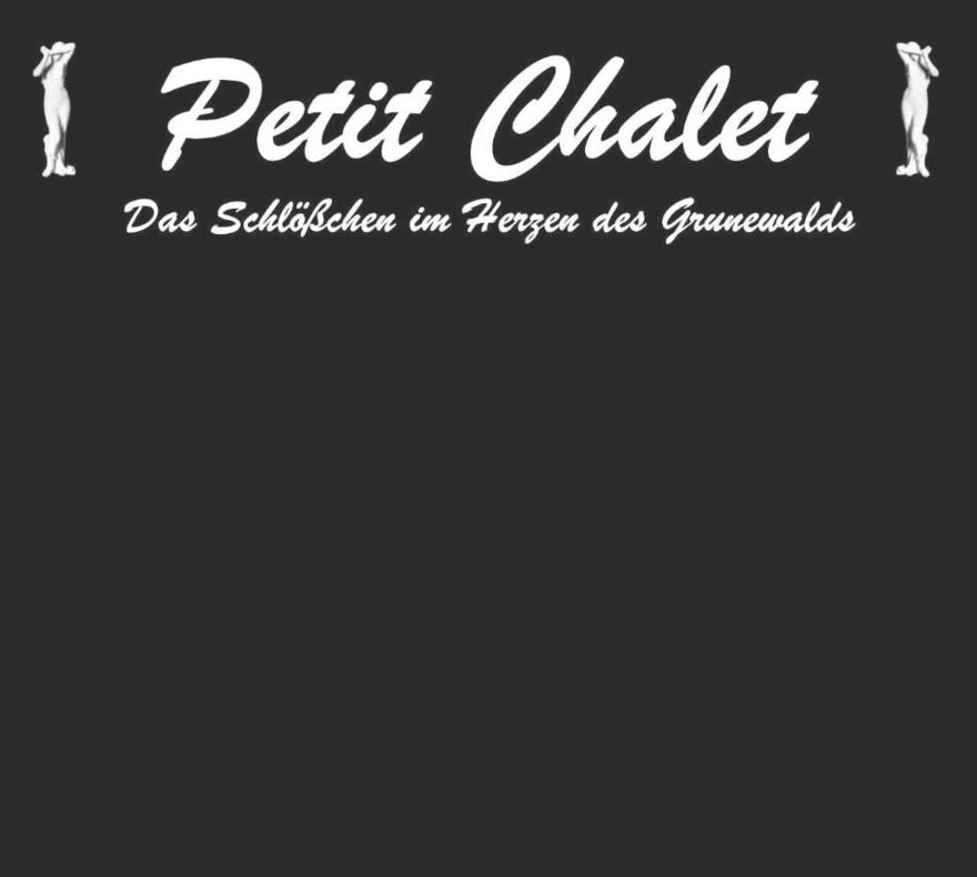 Screenshot der Webseite des ehemaligen Bordells Petit Chalet