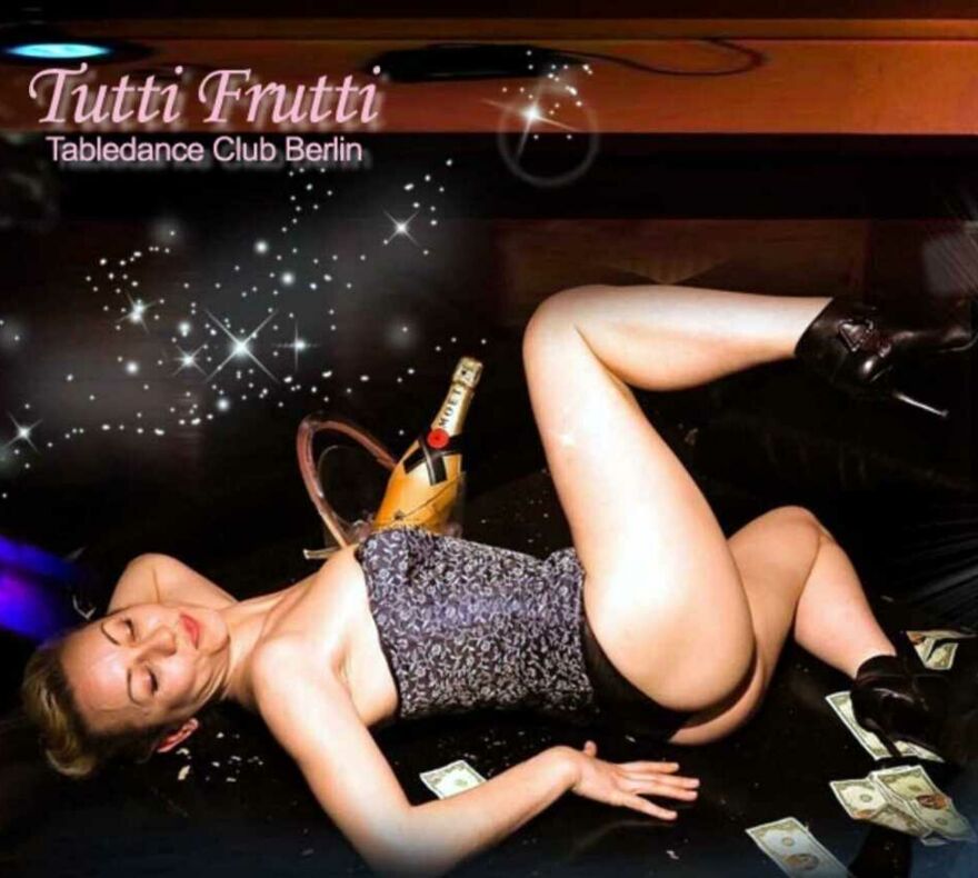 Screenshot der Webseite vom Tabledance Club Tutti Frutti in Berlin Kreuzberg