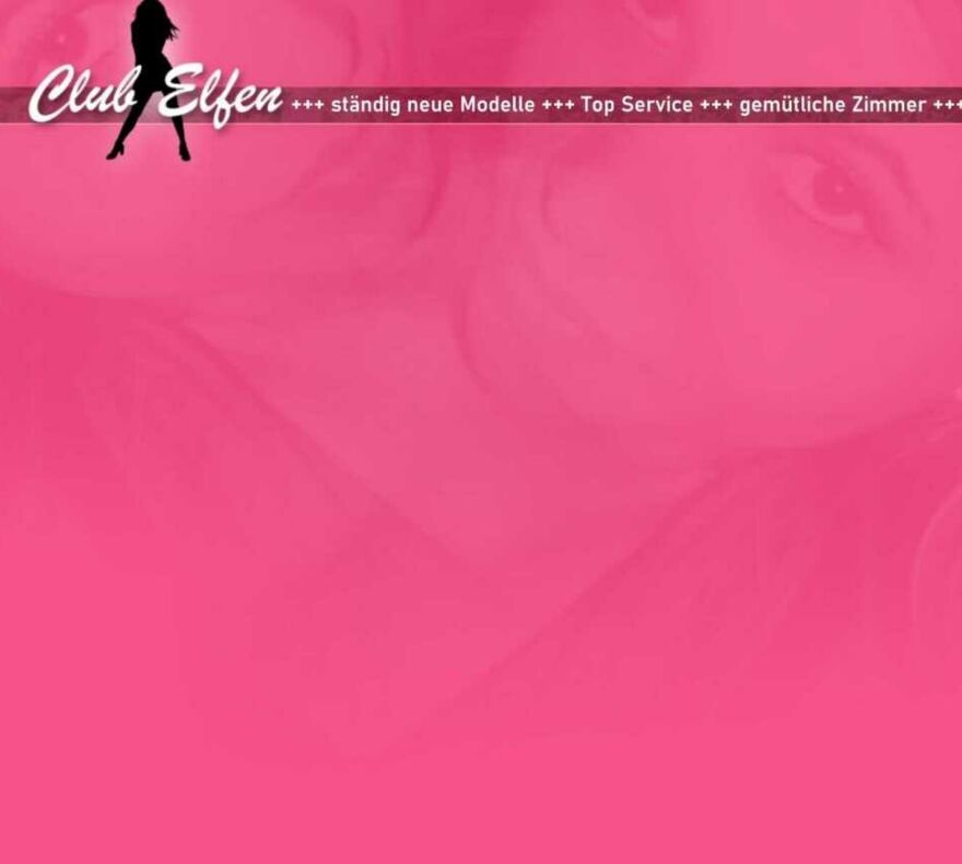Screenshot der Webseite des ehemaligen Bordells Club Elfen