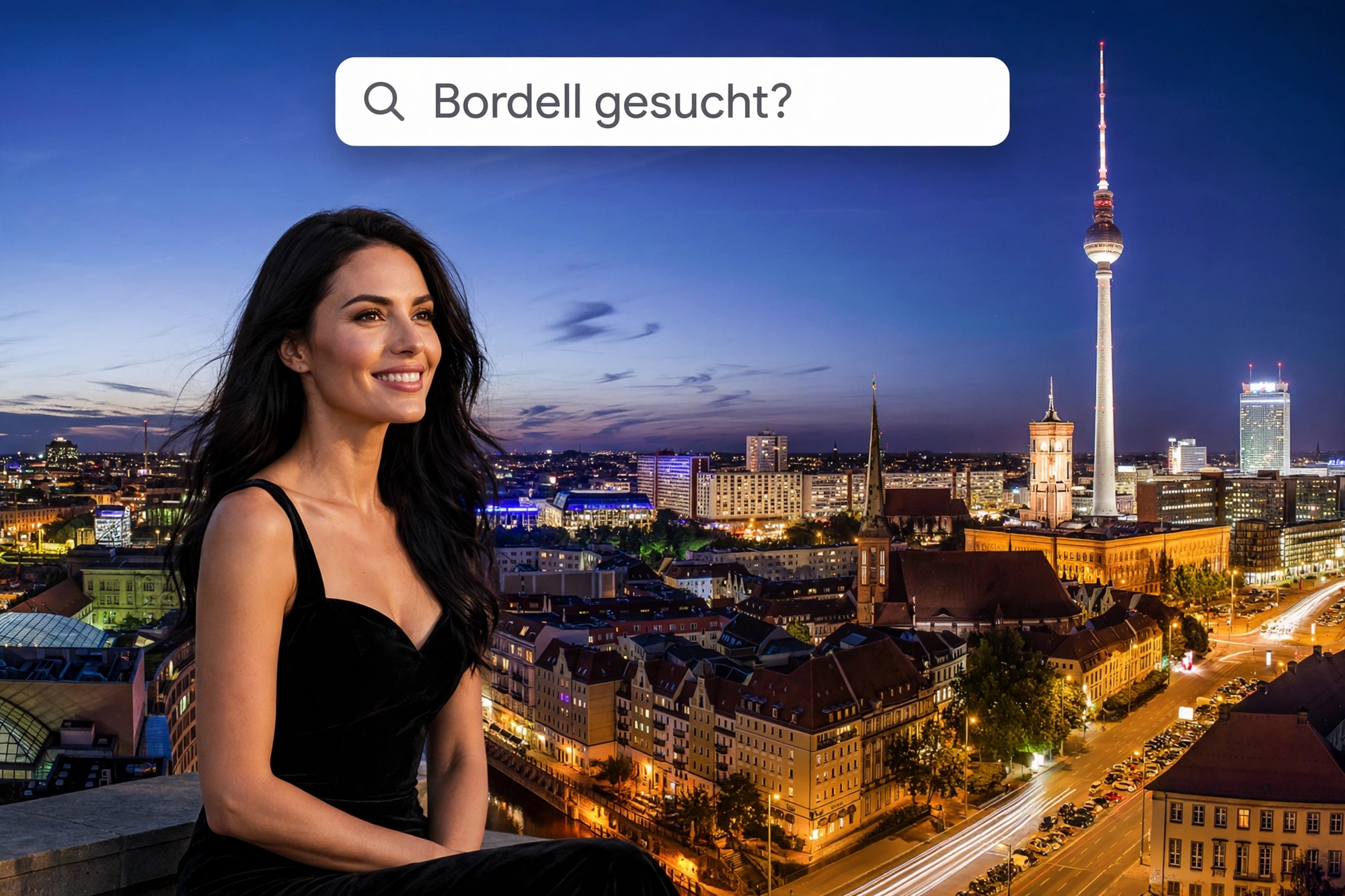 KI Bild: Bordell Berlin Maps listet fast jeden Puff