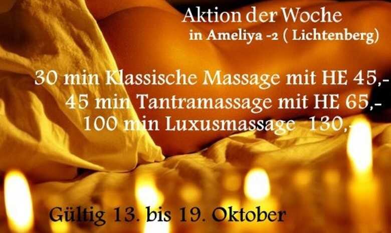 Flyer Aktionswoche bei Ameliya Massagen
