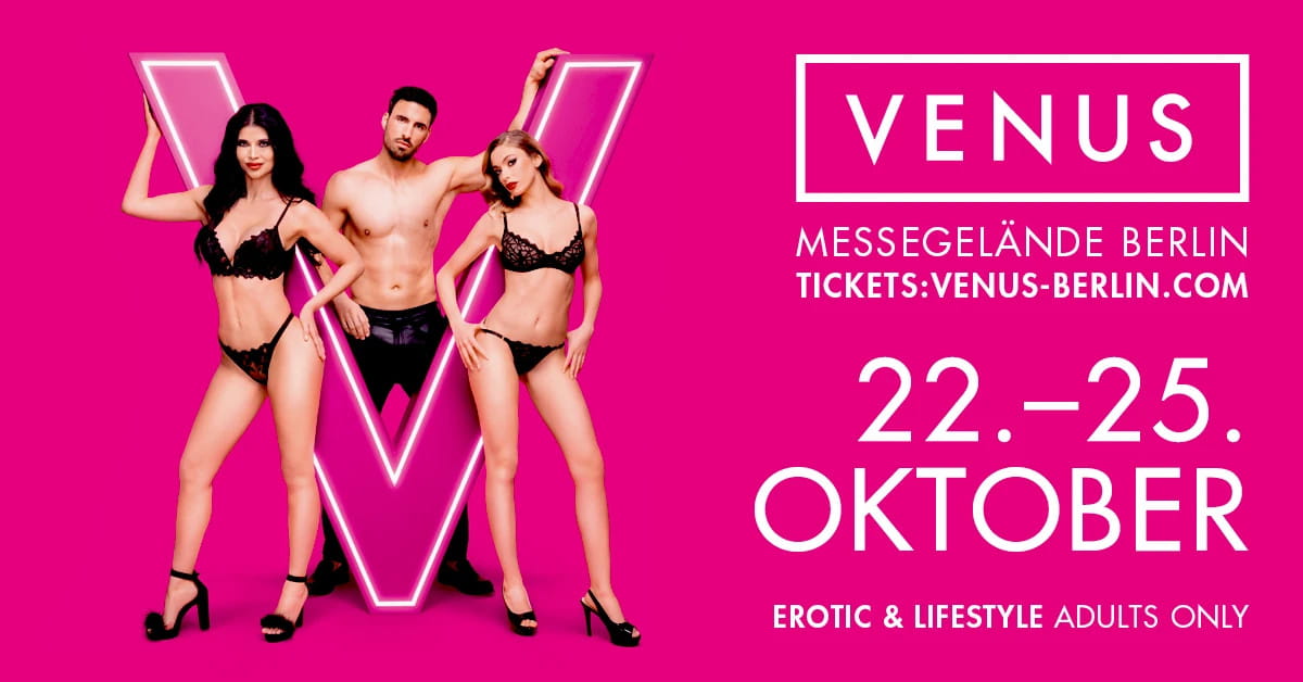 Logo der 29. Erotik Messe VENUS Berlin