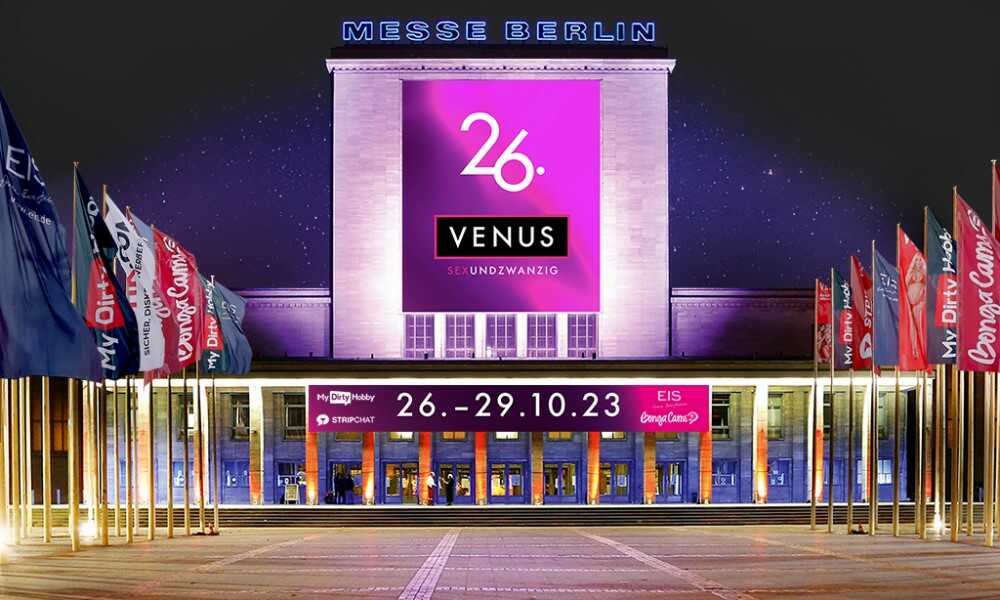 Logo der 26. Erotik Messe VENUS Berlin