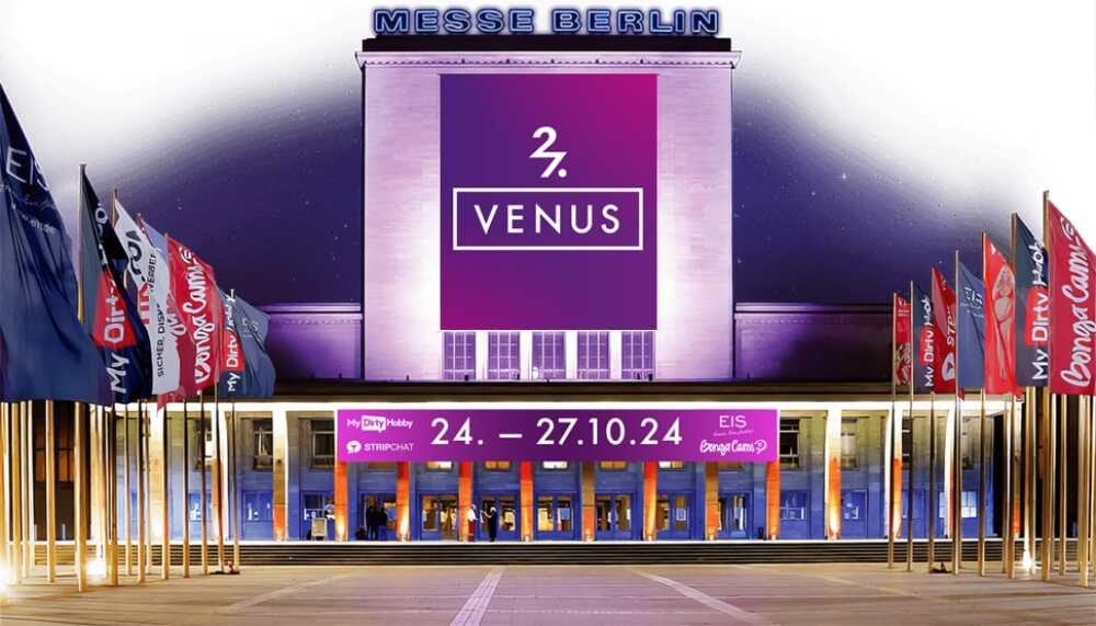 Logo der 27. Erotik Messe VENUS Berlin